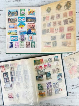 Lote de sellos antiguos España