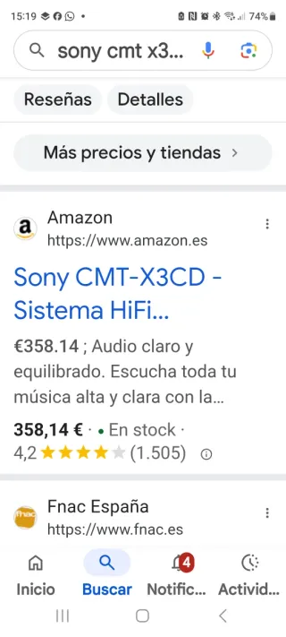 Sony CMT-X3CD Sistema Audio Personal