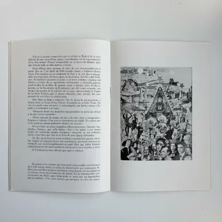 Folleto Gregorio Prieto + Postal Mi madre y yo