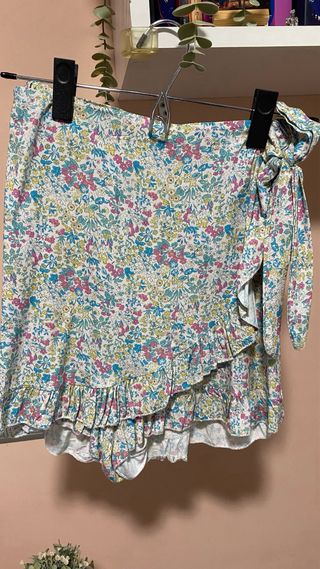 Falda pantalón verano floral