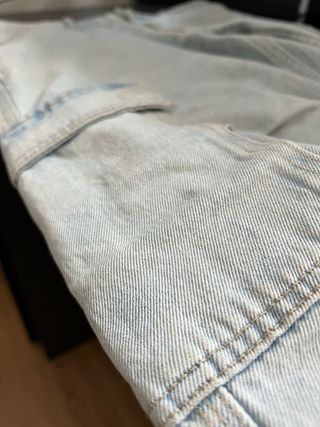 Vaqueros cargo Pull&Bear baggy azul claro
