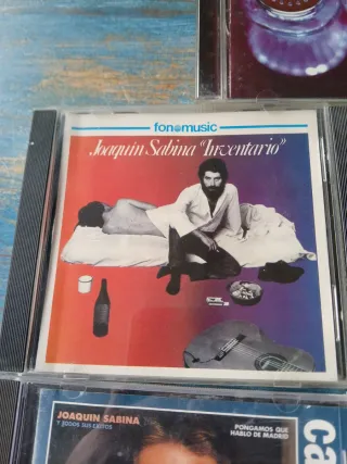 Lote 7 CDs Joaquín Sabina