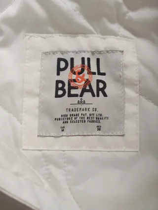 Chaqueta Anorak Pull&Bear Blanca