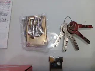 Cerrojo FAC 307-RP/80MM Níquel