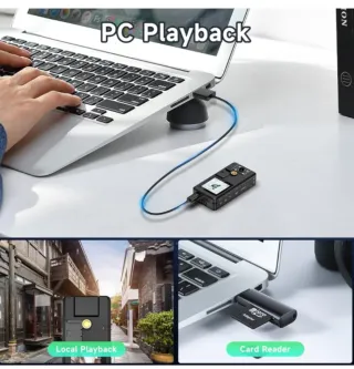 Cámara Corporal WEOOR 1296P 64GB 20H