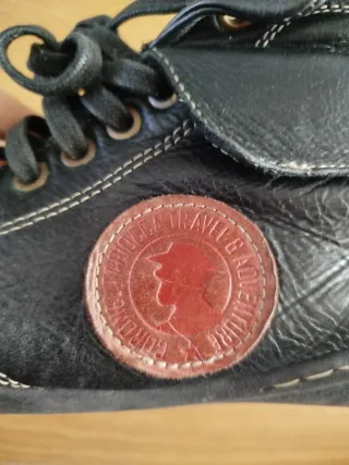 Botas de piel Coronel Tapioca con cordones