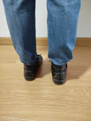 Botas de piel Coronel Tapioca con cordones