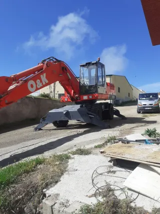 Excavadora O&K MH6 Ruedas