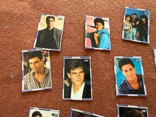Lote 19 Pegatinas Superpop Kirk Cameron Tom Cruise