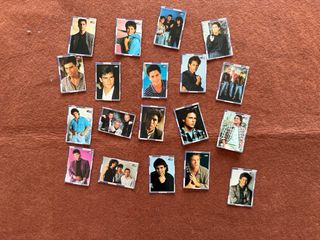 Lote 19 Pegatinas Superpop Kirk Cameron Tom Cruise