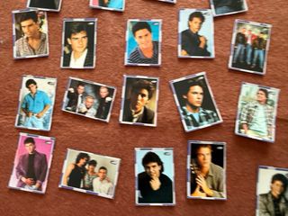 Lote 19 Pegatinas Superpop Kirk Cameron Tom Cruise