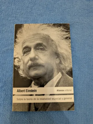 Libro Albert Einstein - teoría de la relatividad