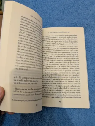 Libro Albert Einstein - teoría de la relatividad