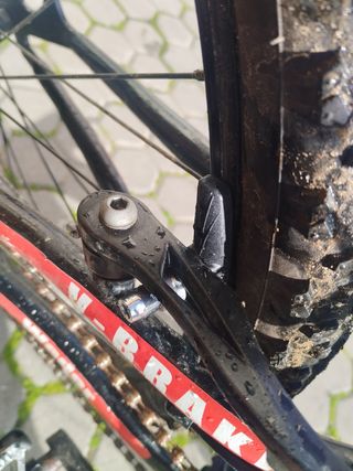 Bicicleta Doble Suspensión 26" grande.