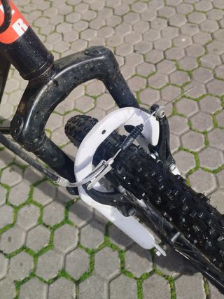 Bicicleta Doble Suspensión 26" grande.