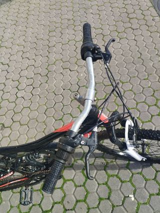 Bicicleta Doble Suspensión 26" grande.