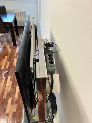 Soporte TV Acero Inox Cattelan Italia