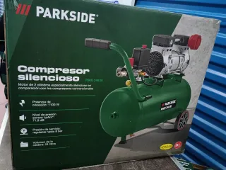 Compresor Parkside PSKO 248 B1 Silencioso