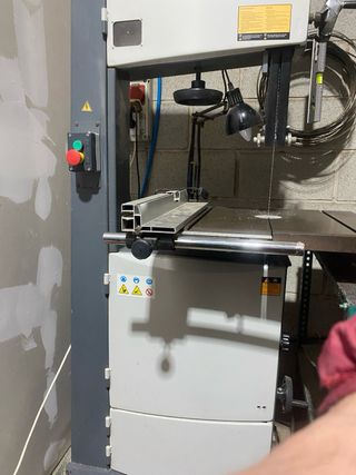 Sierra de cinta madera y metal Holzstar