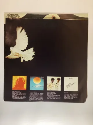 Pack 2 LP: Santana Grandes Exitos y álbum debut LP