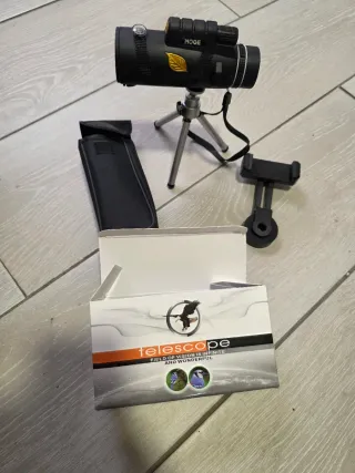 Telescopio Monocular MOGE con trípode