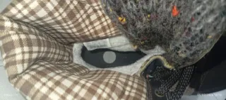 Botines mujer beige y marrón