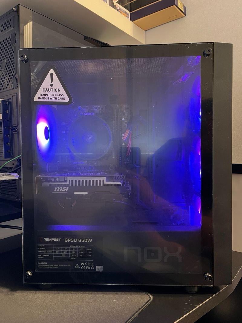 PC Gaming Ryzen 5 2600X / 16GB RAM / GTX 1650 afbeelding 5