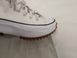 Converse Run Star Hike altas beige/blancas