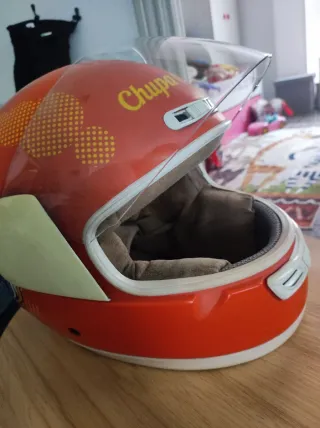 Casco NZI Chupa Chups naranja