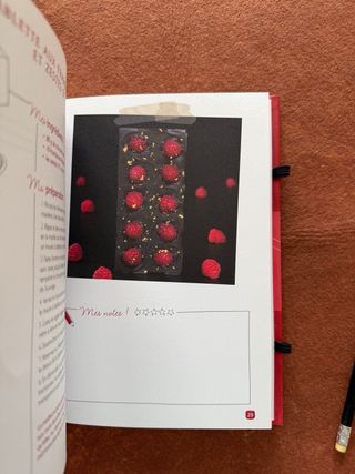 LIBRO DE COCINA CHOCOLATE DE FRUTAS - en francés