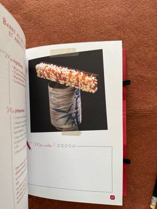 LIBRO DE COCINA CHOCOLATE DE FRUTAS - en francés