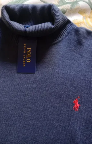 Jersey Polo Ralph Lauren cuello alto Talla M