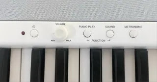 Piano Korg Eléctrico Blanco