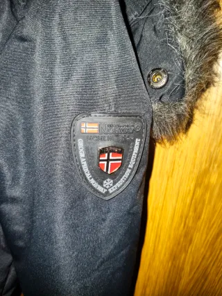 Abrigo Mujer Norway Talla L Negro