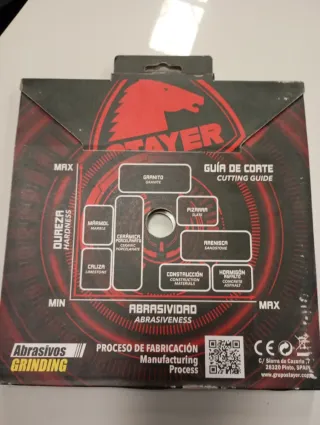 Disco Diamante Segmentado 230mm +Disco para madera