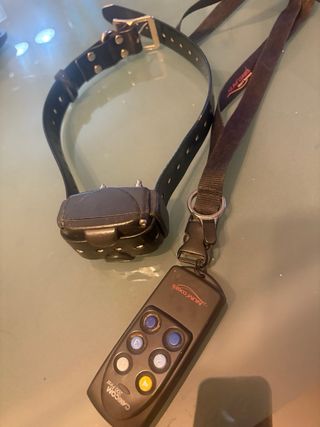 Collar para perro negro