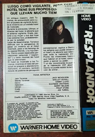 Il Risplendente VHS