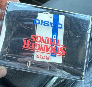 Casio Illuminator Stranger Things Novo