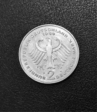 Moneda Alemana 1989 (Ludwig Erhard)