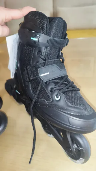 Patines en línea OXELO FIT100 NEGRO talla 39