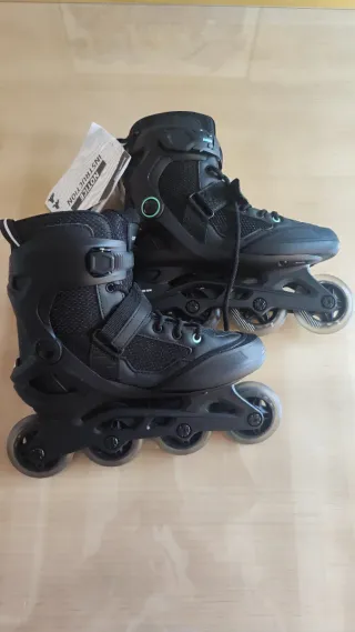 Patines en línea OXELO FIT100 NEGRO talla 39