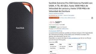 SSD Externo SanDisk Extreme PRO 4TB