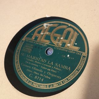 Lote discos vinilo pizarra. Precio por unidad