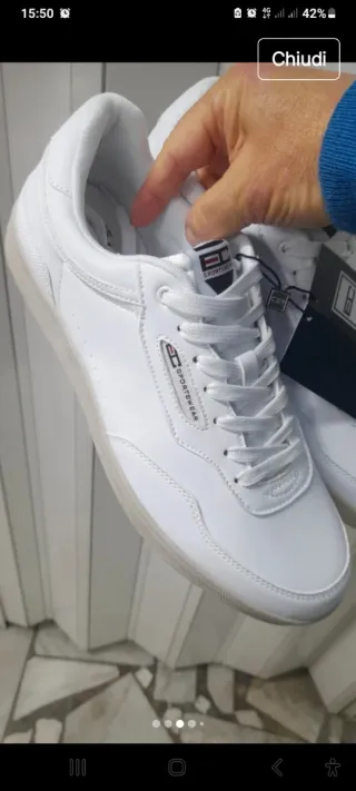 Enrico Coveri Sneakers Pelle N45