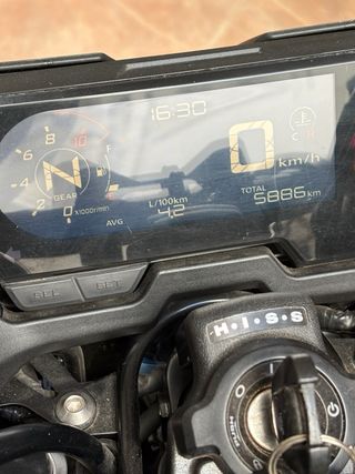 Honda Cb500 F Negra 2022