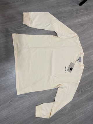 Camiseta Carhartt Manga Larga Beige