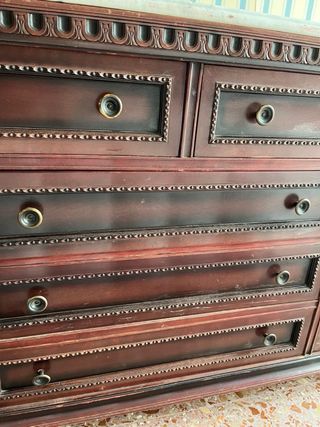 PACK muebles de madera y marmol