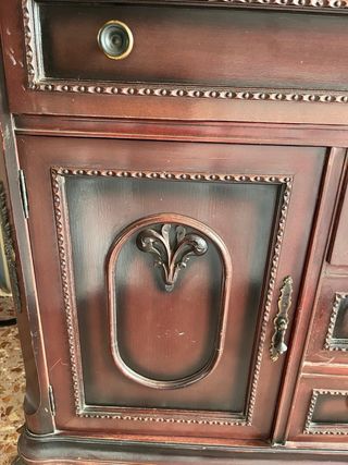 PACK muebles de madera y marmol