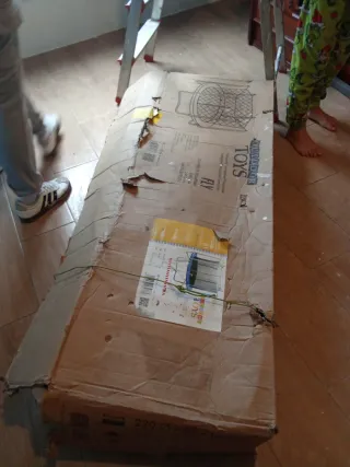 Trampolín infantil para exterior