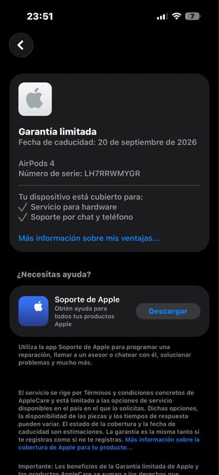 Airpods Pro 4 ANC Blancos